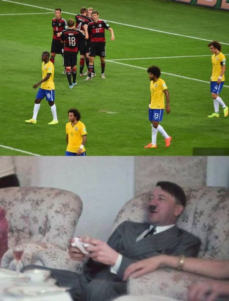 Brazília vs. Nemecko na MS 2014 3