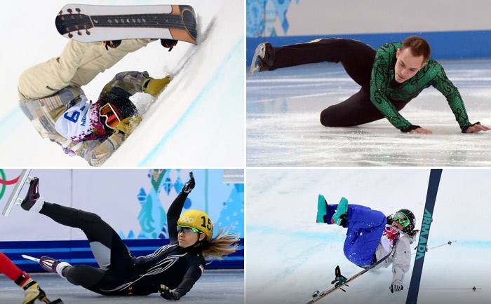 Najväčšie faily zimných olympijských hier v Soči 2014 (20 fotografií)