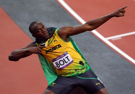 Usain Bolt v súboji celebrít efektne zasmečoval